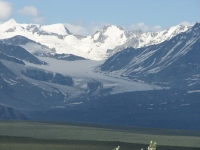 Glacier in the Alaska Range